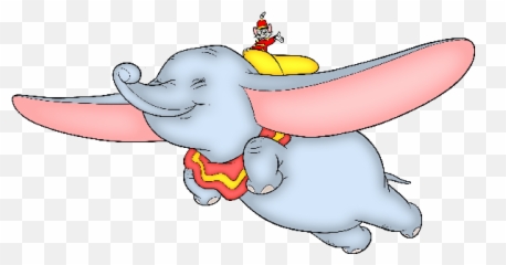 Dumbo - Dumbo Flying Png,Dumbo Png