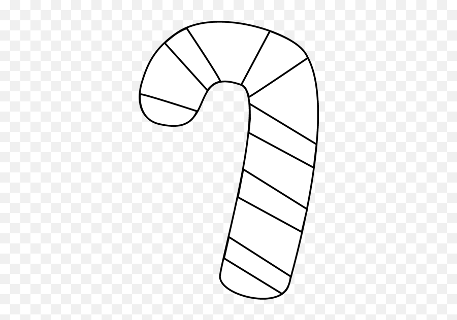 Candy Black And White Cane Clip Art - Cats Under The Stars Png,Candy Clipart Png