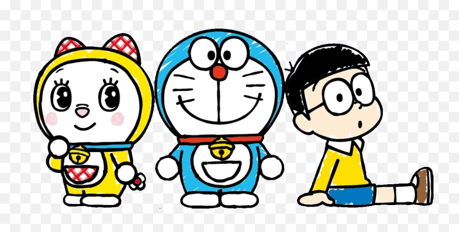 Download - Doraemon With Nobita And Dorami Png,Doraemon Png