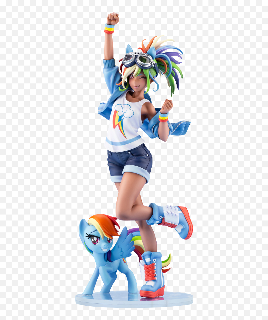 Rainbow Dash Bishoujo Statue By Kotobukiya - My Little Pony Bishoujo Png,Rainbow Dash Png