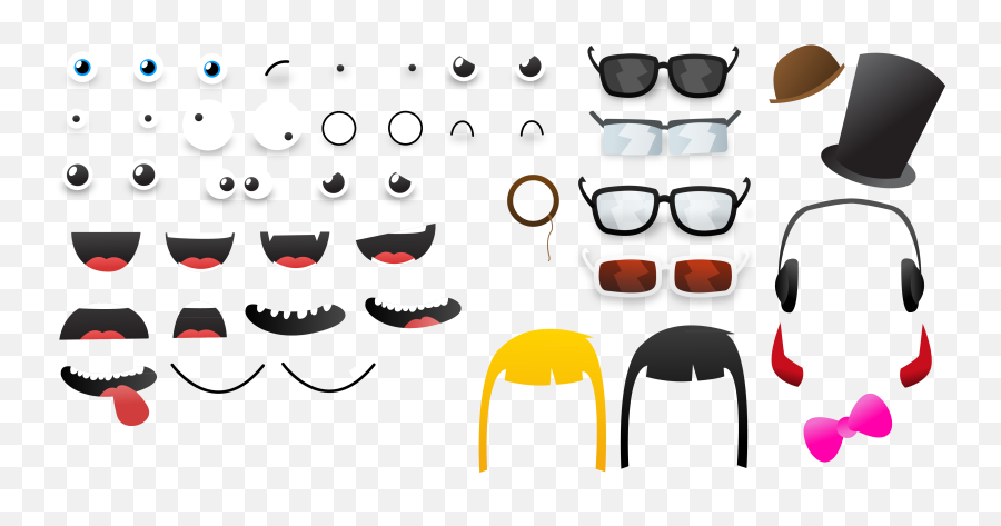 Printable Eyes Ears Nose And Mouth Png - Printable Eyes Nose And Mouth Template,Cartoon Nose Png