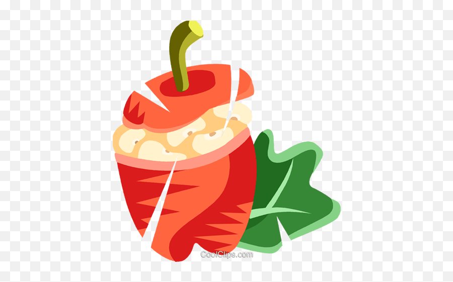 Stuffed Pepper Clipart - Stuffed Peppers Png Clipart,Stuffing Png