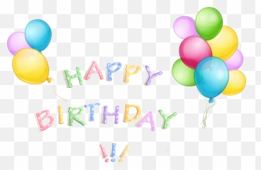 Clipart Happy Balloon Transparent - Office Party Png,Balloon Clipart Transparent Background