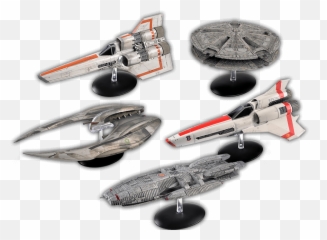 Battlestar Galactica Ship Collection Eaglemoss - Ships png