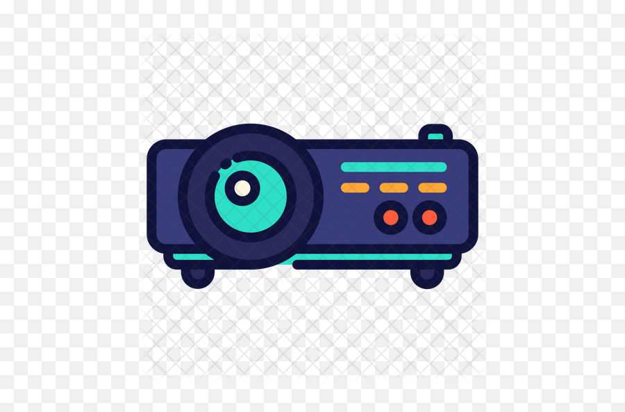 Projector Icon - Illustration Png,Projector Png