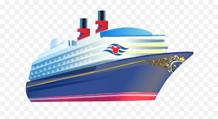 disney cruise ship outline