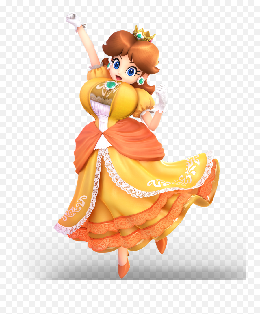 Thiccerwaifus - Princess Daisy Super Smash Bros Daisy Super Smash Bros Ultimate Png,Super Smash Bros Ultimate Png