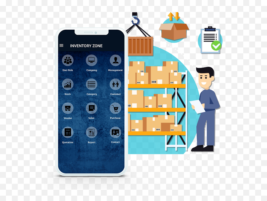 Pocket Inventory For Warehouse And Retail Stores - Appcoup Smartphone Png,Inventory Png