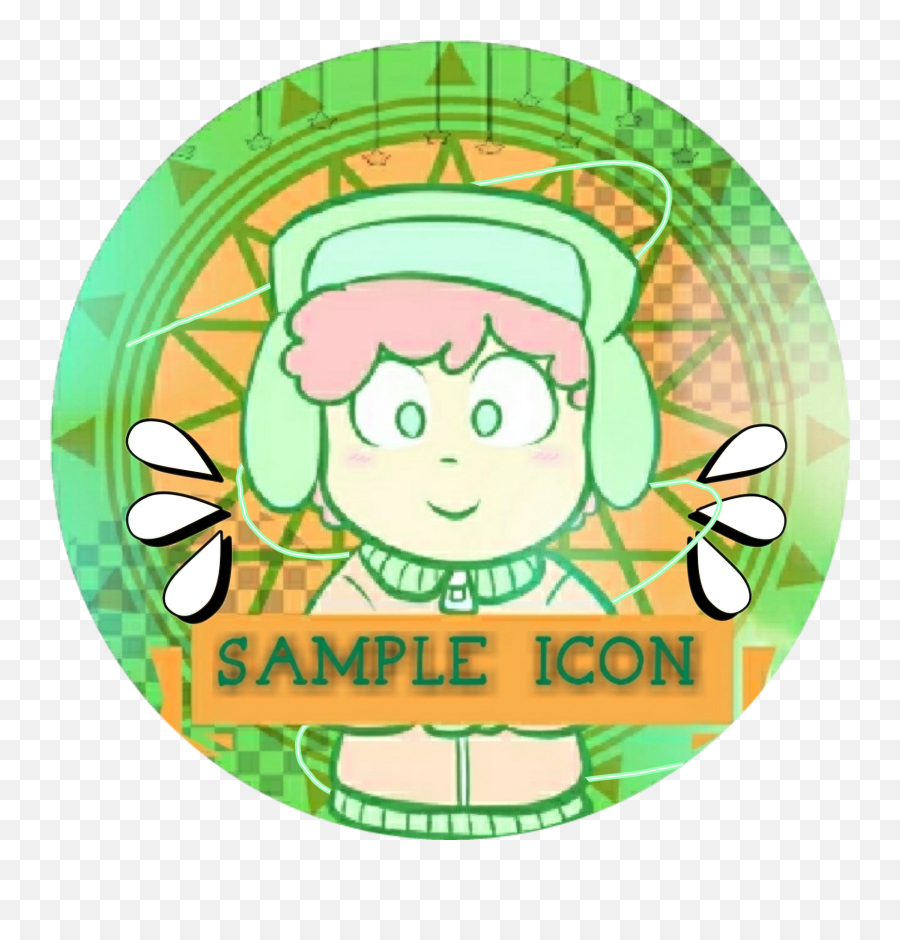 Icon Sample Kyle Broflovski Sticker - Kyle South Park Edits Icons Png,Southpark Icon