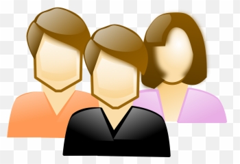 Group Clipart Transparent Png Image - Icon Of People