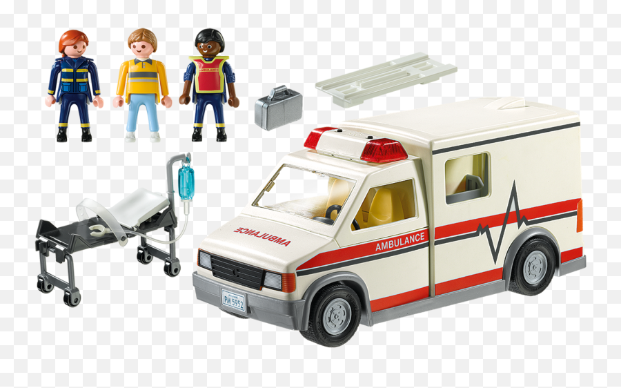 Rescue Ambulance - 5681 Playmobil Usa Playmobil 5681 Png,Ambulance Transparent