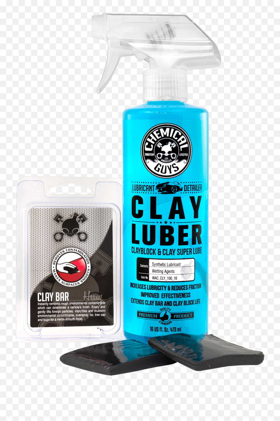 Clay Bar Luber Synthetic Lubricant - Chemical Guys Png,Icon Performant Lube
