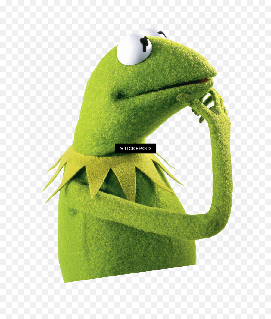 Download Kermit The Frog Thinking Png