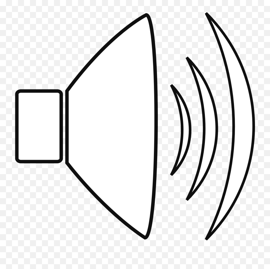 Speaker Volume Icon Drawing Free Image Download - Loudspeaker Png,Volume Icon Vector
