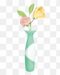 Hand Painted Beautiful High Definition - Vase Png,Vase Png