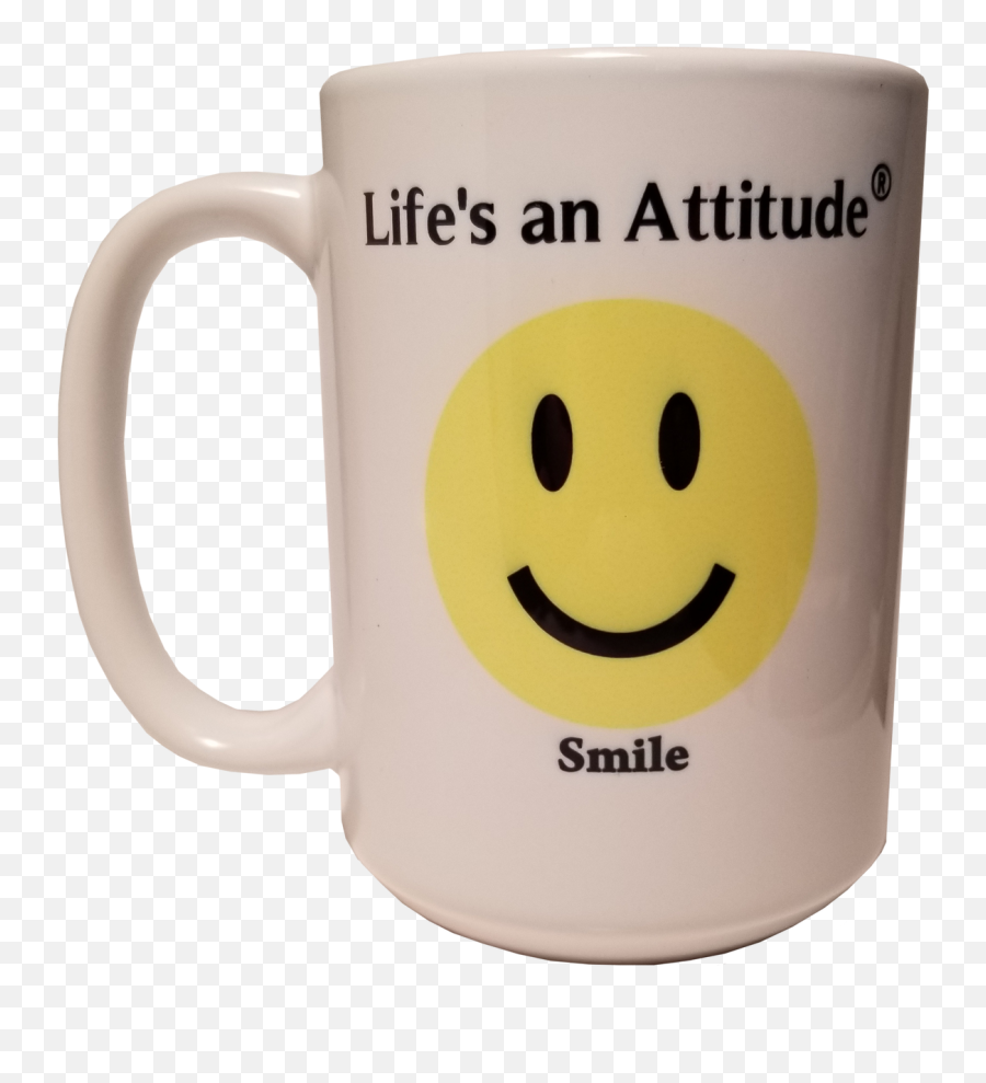 Lifes An Attitude Smile Coffee Mug - Mug Png,Sublimation Icon