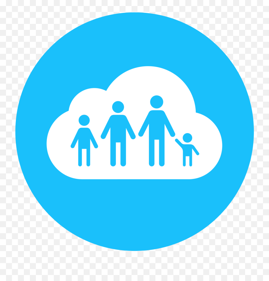 Channels - Sharing Png,Large Family Icon