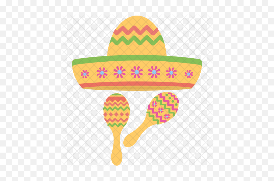 Cinco De Mayo Icon Of Flat Style - Cinco De Mayo Motif Png,Cinco De Mayo Png