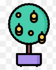 Free Icon Fruit Tree - Dot png