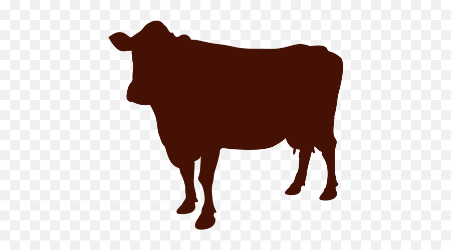 Silueta Vaca Png 7 Image - Silueta De Vacas Png,Vaca Png