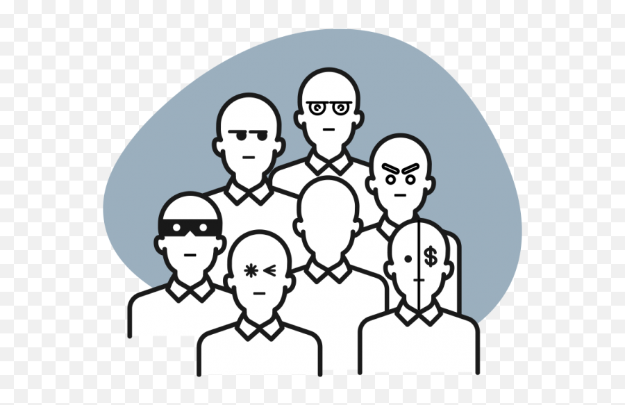 Discover Different Types Of Fraudsters Commonwealth Fraud - Sharing Png,Personas Icon