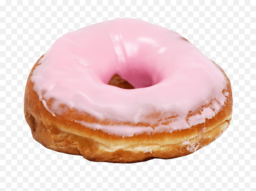 Donuts Transparent Png Images - Stickpng Donut With Pink Frosting,Doughnut Png
