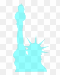 Liberty Statue Png Transparent - Of Silhouette