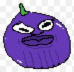 Pixilart - thanos grape by CHURROBOY Easy Drawing Pokemon Comic png