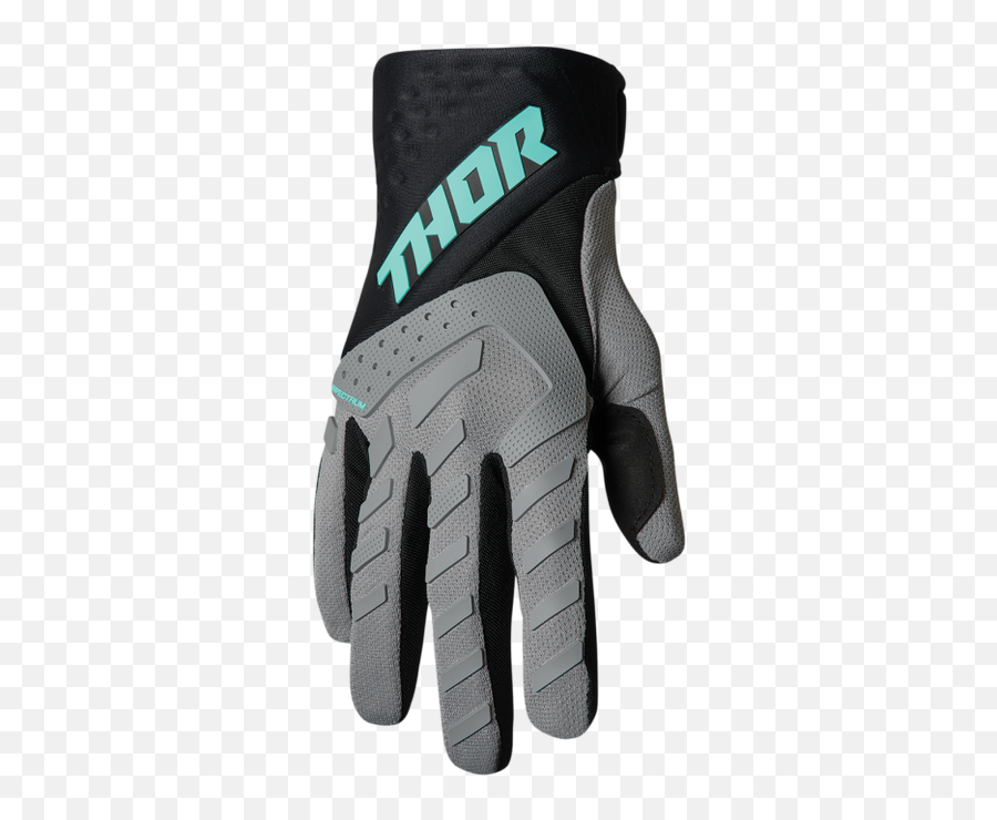 Thor Spectrum Gloves - Grayblackmint Thor Spectrum Gloves 2022 Png,Icon Motorsports Gloves
