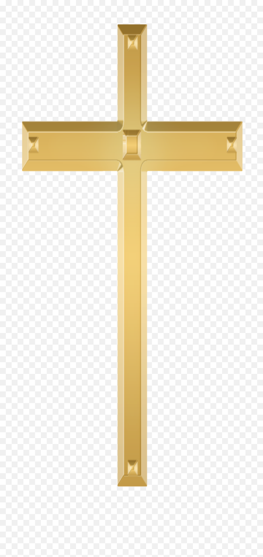 Crucifix Christianity Christian Cross - Glowing Cross Transparent Png,Gold Cross Png