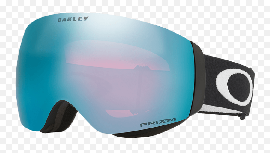 Oakley Flight Deck Xm Goggle Matte Black Wprizm Snow Sapphire Iridium Lens - Oakley Flight Deck Black Matte Png,Icon Helmets For Women