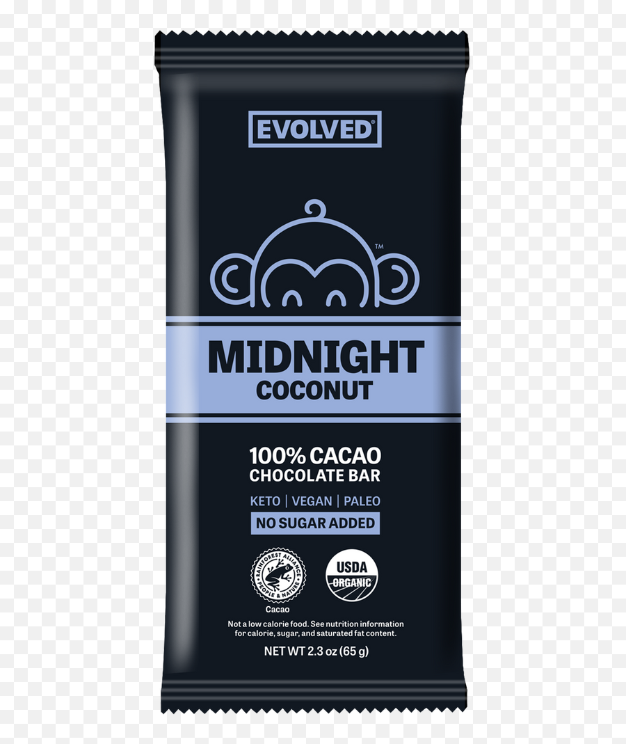 Midnight Coconut U2013 Evolved Chocolate - Evolved Chocolate Bar Png,Address Bar Icon Size