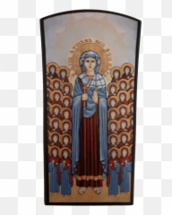St Demiana And 40 Virgins Icon - Prophet png