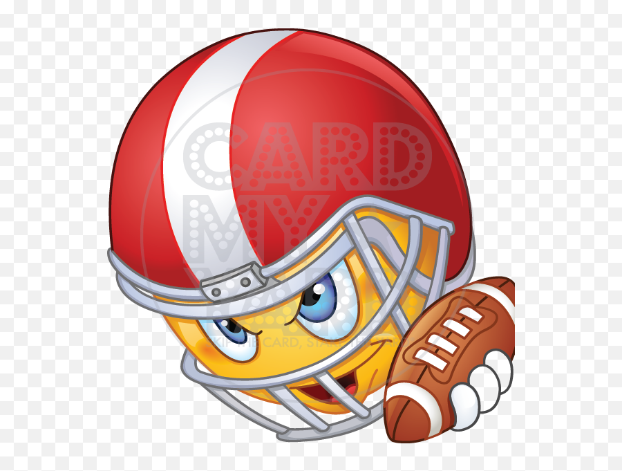Card My Yard Georgetown Greetings For Any Occasion - Emoji De Futbol Americano Png,Icon First Responder Helmet