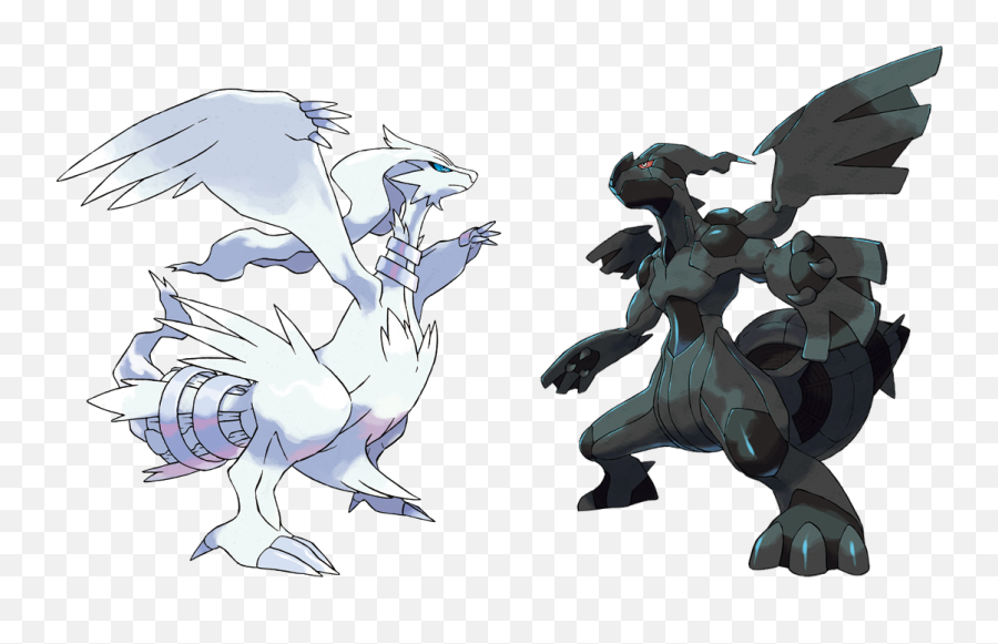 Legendary Pokemon Zekrom And Reshiram Pokemon Black And White Legendaries Png Legendary Pokemon Png Free Transparent Png Images Pngaaa Com - roblox pokemon legends how to get reshiram