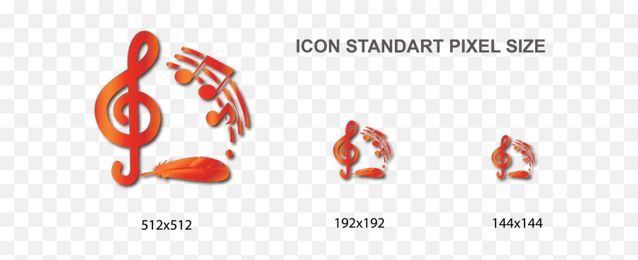 A New Iconlogo Design For Frescobaldi Music Text Editor - Language Png,Icon Pixel Size