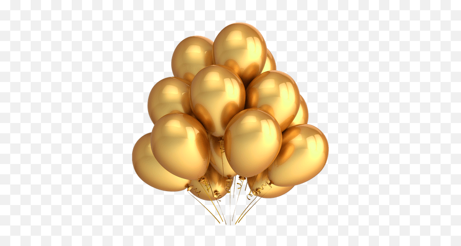 Search Results For Balloon Png - Gold Birthday Balloons Png,Balloons With Transparent Background