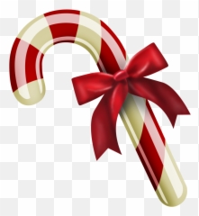 Candy Cane Png Transparent Image - Christmas Icon