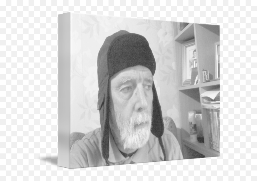 Man In Russian Hat Bw By Terry Collett - Human Png,Russian Hat Png