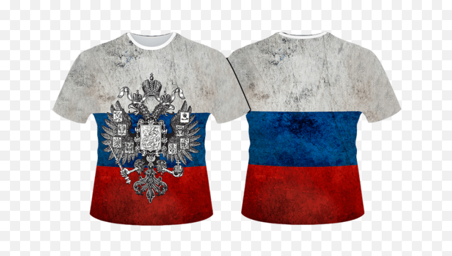 Download New T - Shirt Russian Flag Full Print T Shirt Russian Flag Png,Russian Flag Png