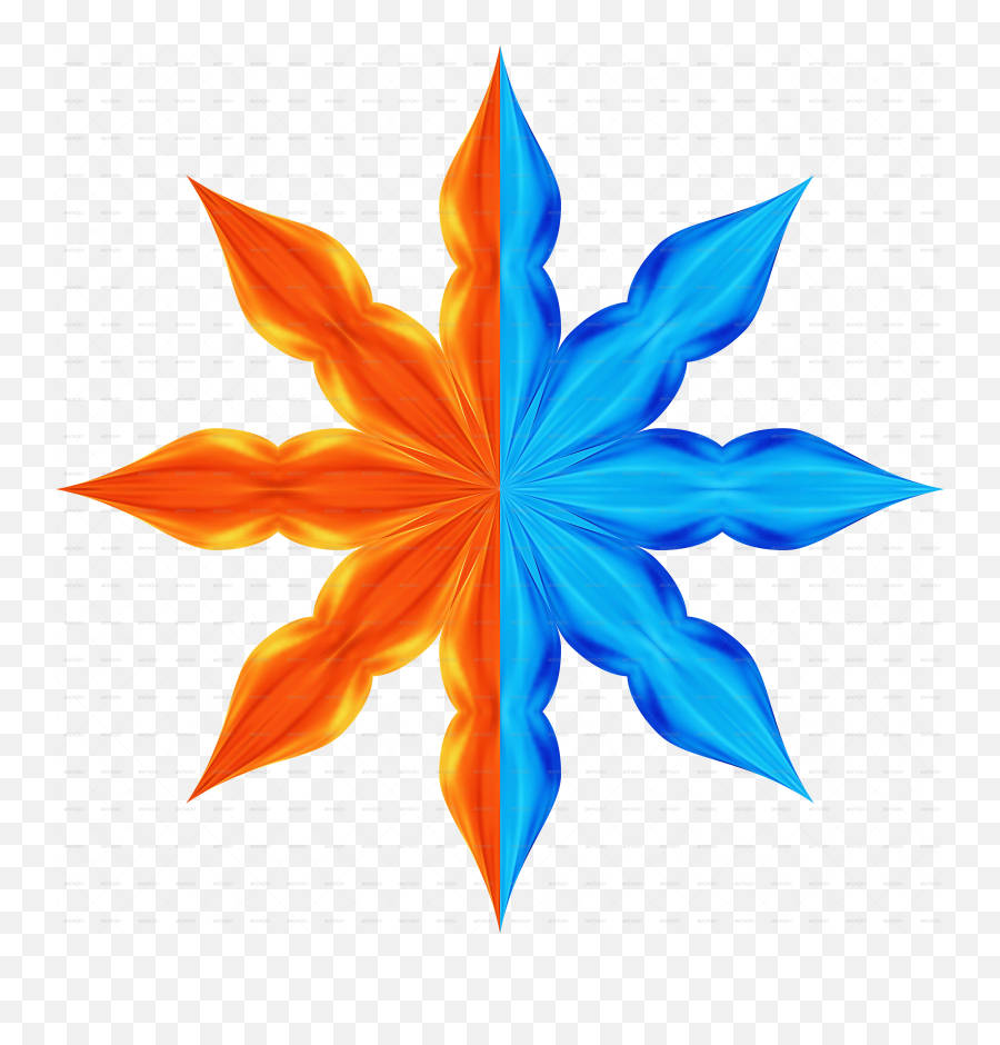 Star Fire And Water Affiliate Aff - Asterisco Icon Png,Blue Fire Transparent Background