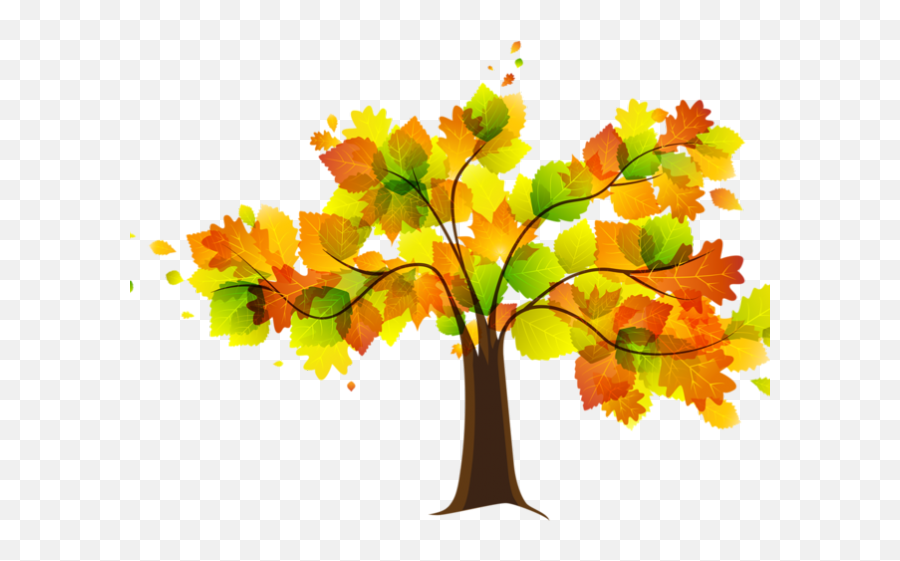 Autumn Leaves Clipart Early Fall - Tree Fall Leaves Clipart Png,Leaves Clipart Png