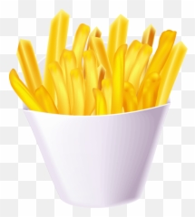Fries Png Clipart Web Icons - French In A Cup Png