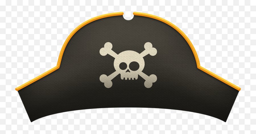 Piracy Hat Clip Art - Transparent Background Pirate Hat Png,Pirate Hat Png