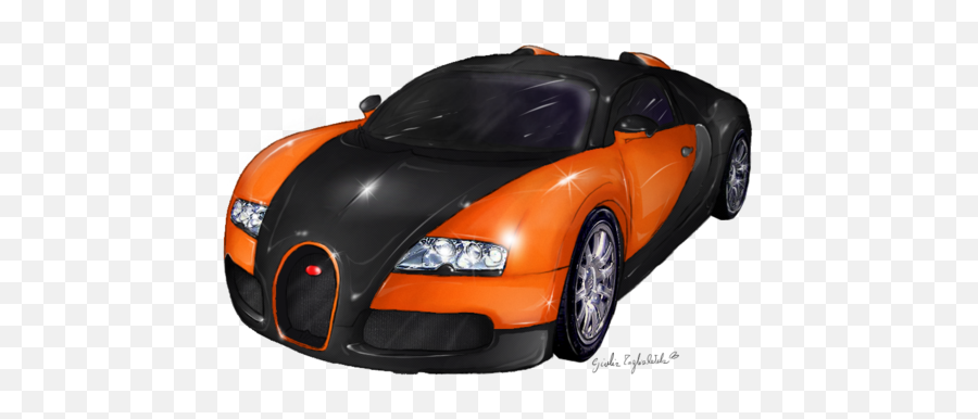Drawing Sports Bugatti Veyron - Bugatti Veyron Png,Bugatti Png