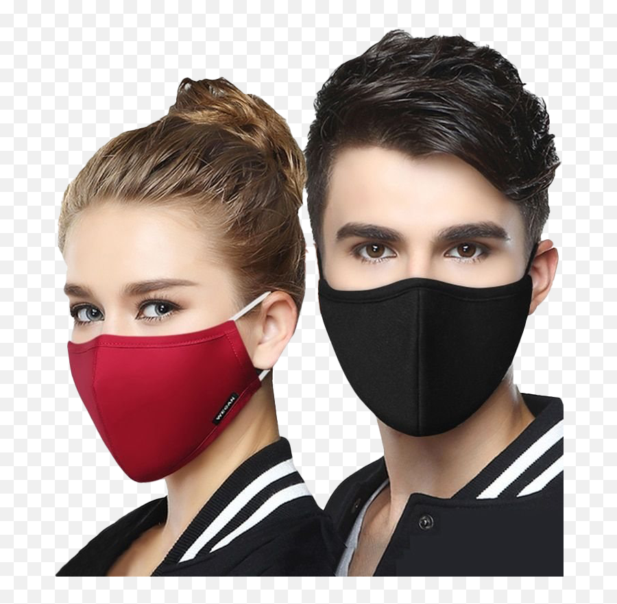 Black Medical Face Mask Png Pic - Fabric Face Mask,Masks Png