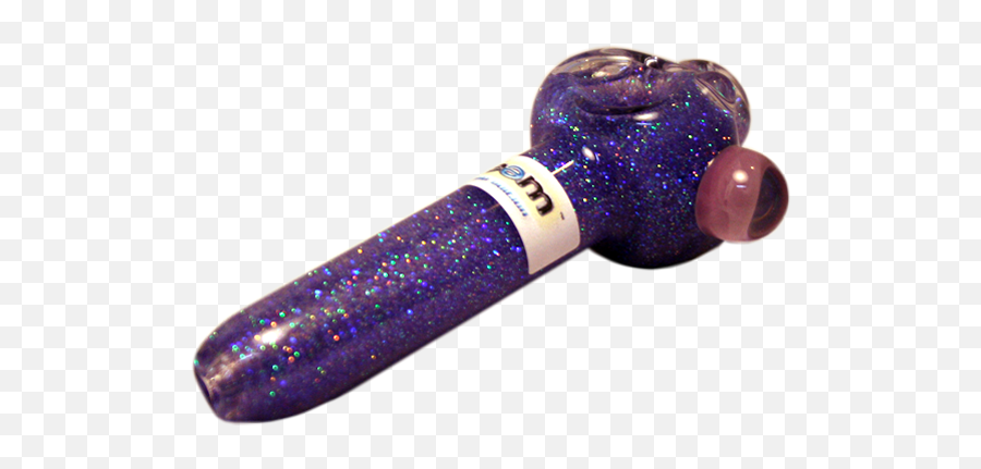 Download Very Passionate Purple Glitter Pipe - Smoking Pipe Crystal Png,Purple Glitter Png