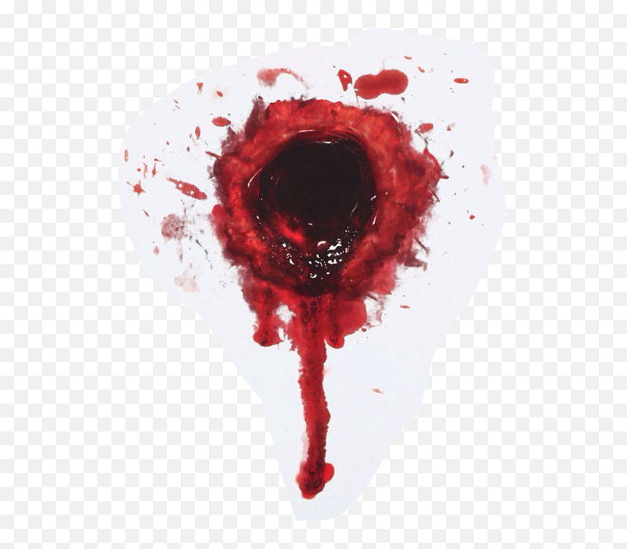 Gunshot Blood Horror Gun - Bloody Bullet Hole Png,Bullet Hole Png