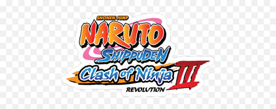 Clash Of - Naruto Shippuden Clash Of Ninja Revolution 3 Logo Png,Naruto Logo Transparent