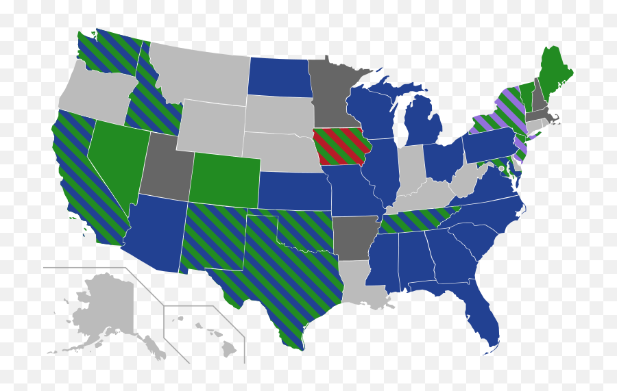 Statewide Opinion Polling For The 2020 Democratic Party - Attorney General By State Png,Bernie Sanders Transparent Background